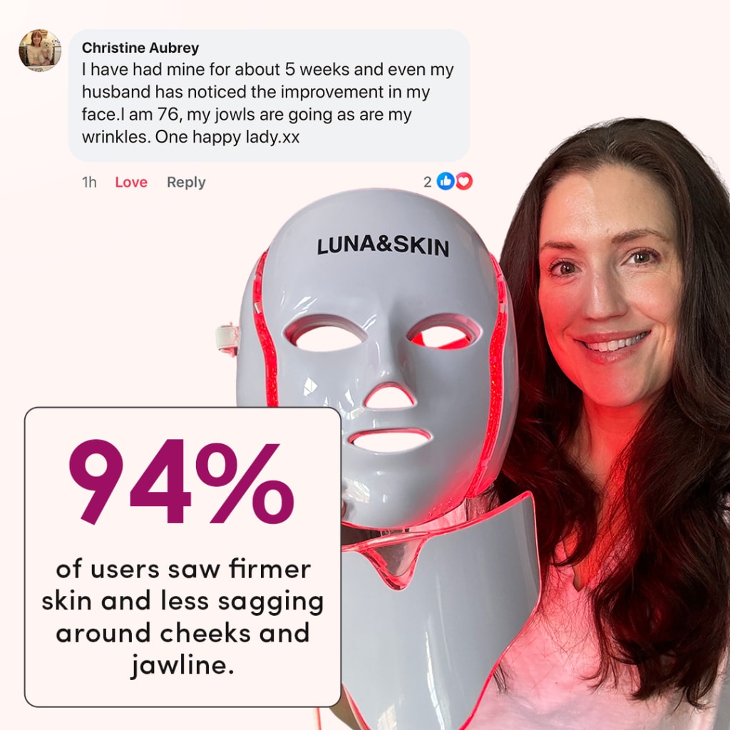 Medicube RegénMask — Avant / après lifting de l'ovale du visage