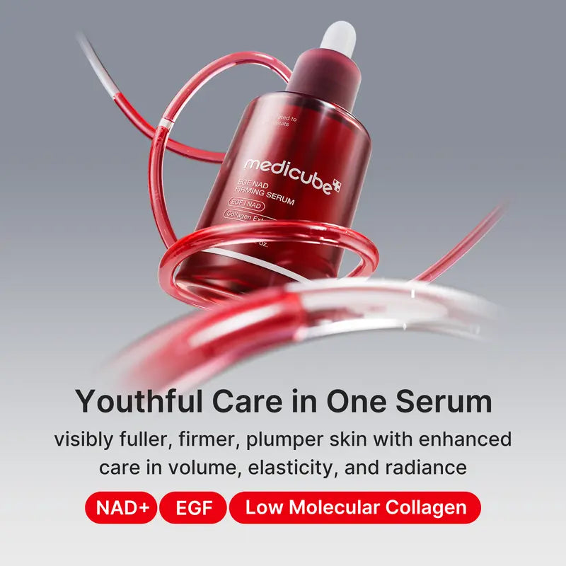 Coffret Medicube 5-Step Longevity Set présenté avec ses cinq soins